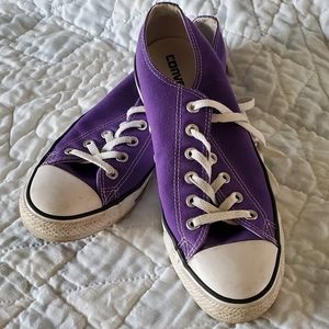 Purple Chuck Taylor's